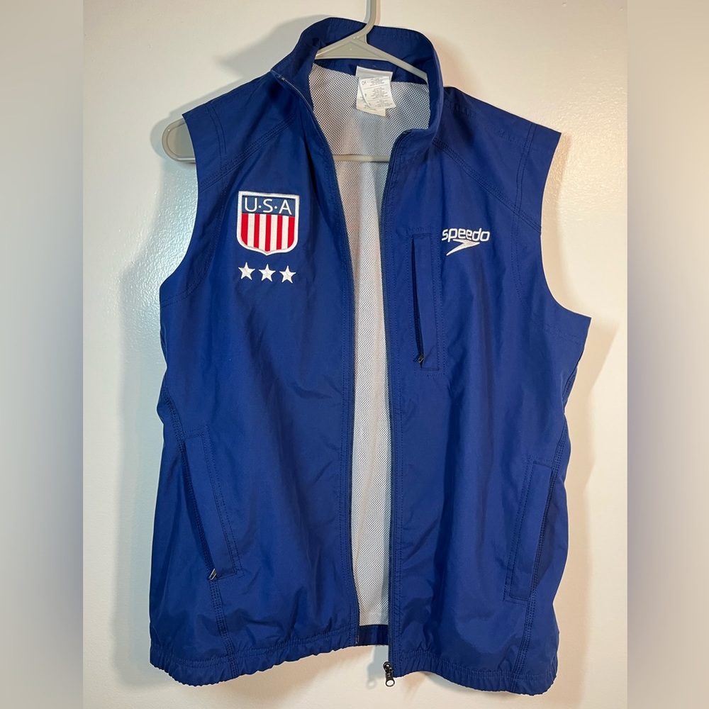 vintage team USA Speedo swimming vest